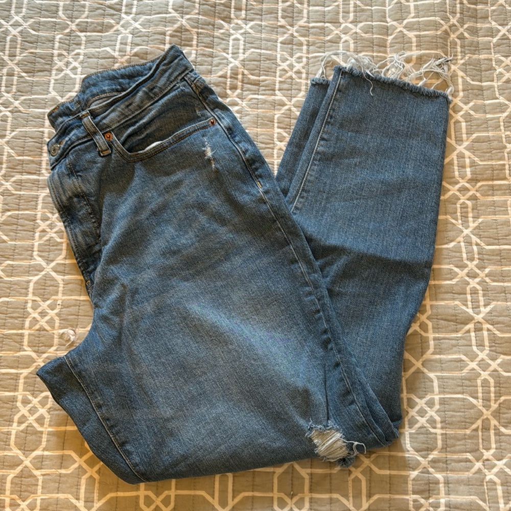 Old Navy High-rise Curvy OG Straight Jeans size 16 Tall